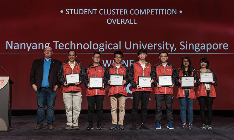 SC17 SCC Winning Team